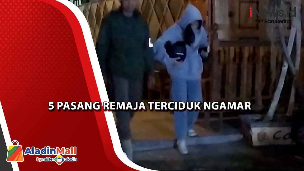 Lagi Asyik Ngamar, 5 Pasangan Remaja Digerebek Satpol PP di Bukittinggi