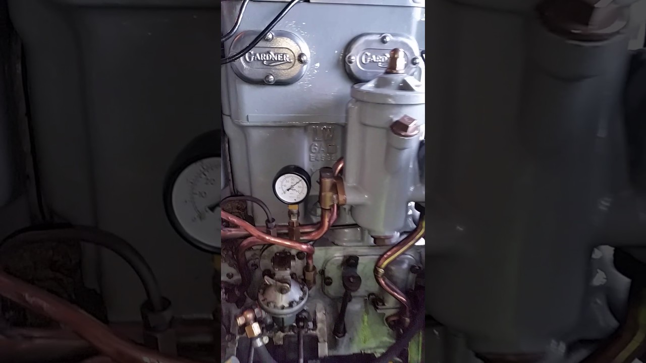 Gardner engine generator