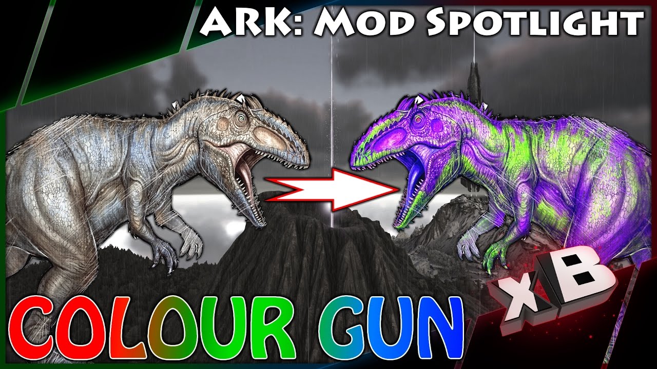 DINO PAINT GUN! :: Mod Spotlight :: ARK: Survival Evolved