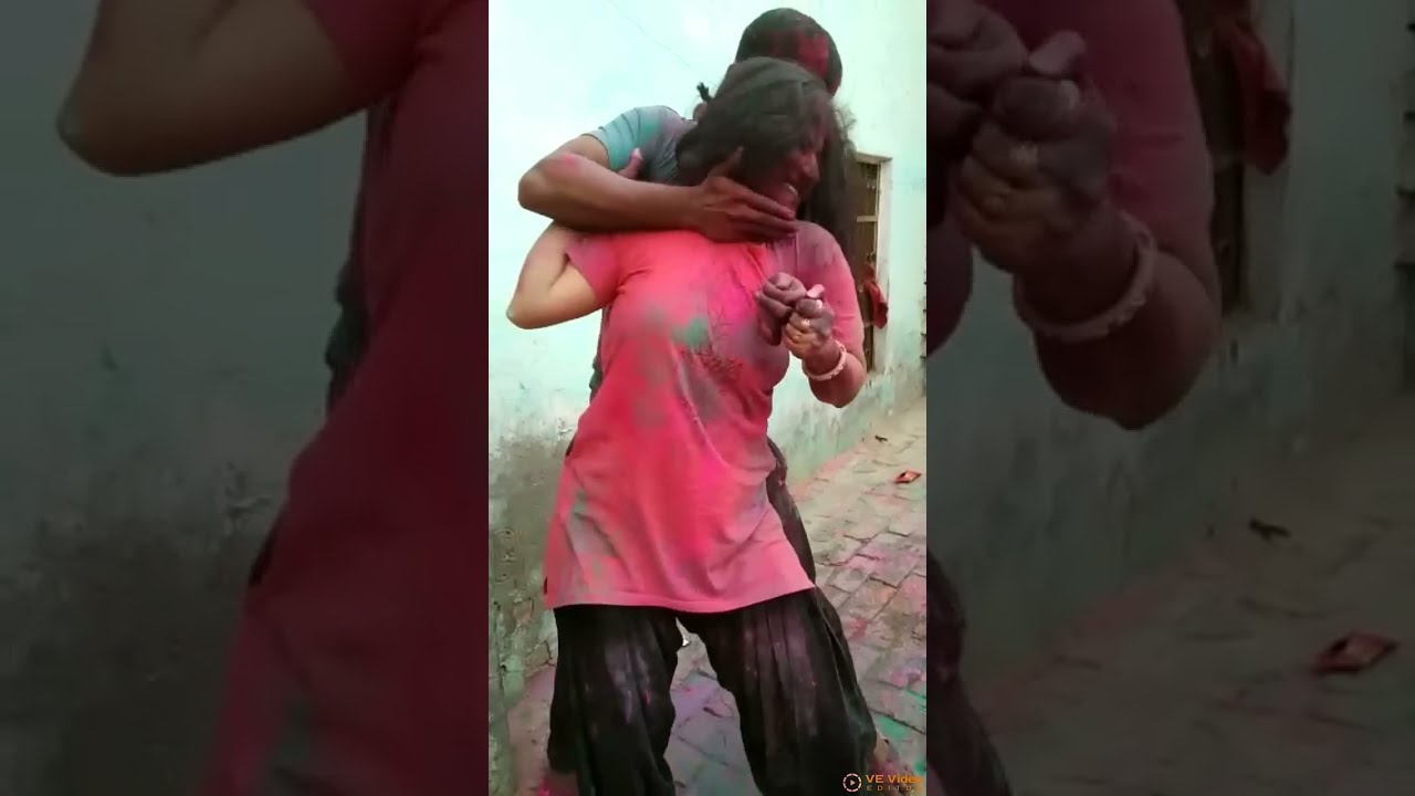 bhabhi devar holi vlog | holi 2025 | bhabhi holi #devarbhabhiholi #trendingbhabhi #holi2025