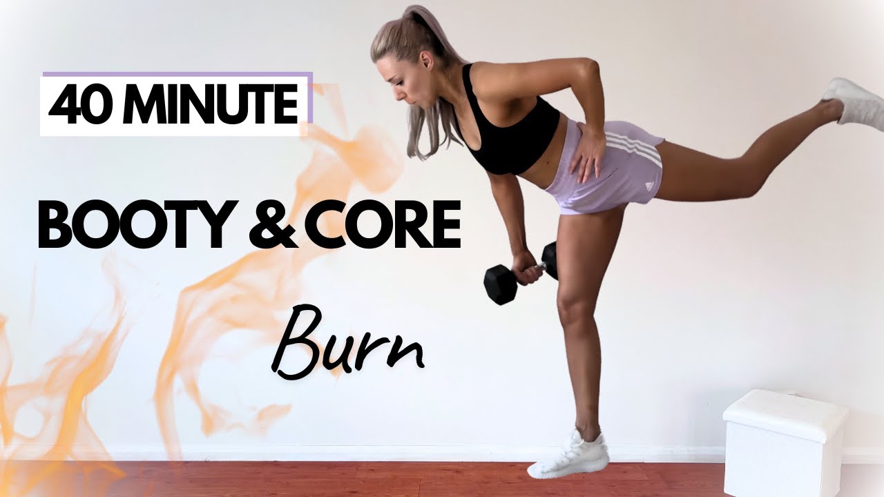 40 MIN Glutes, Legs & Abs Burn | No Jumping, No Repeat