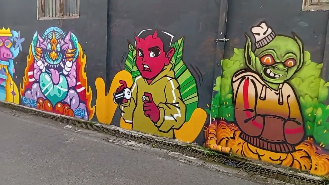 Memprihatinkan Mural Di Kampung Batik Laweyan