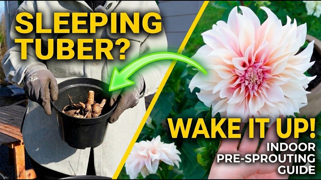 How to Pre-Plant Dahlias Indoors & Why You Should Do It!