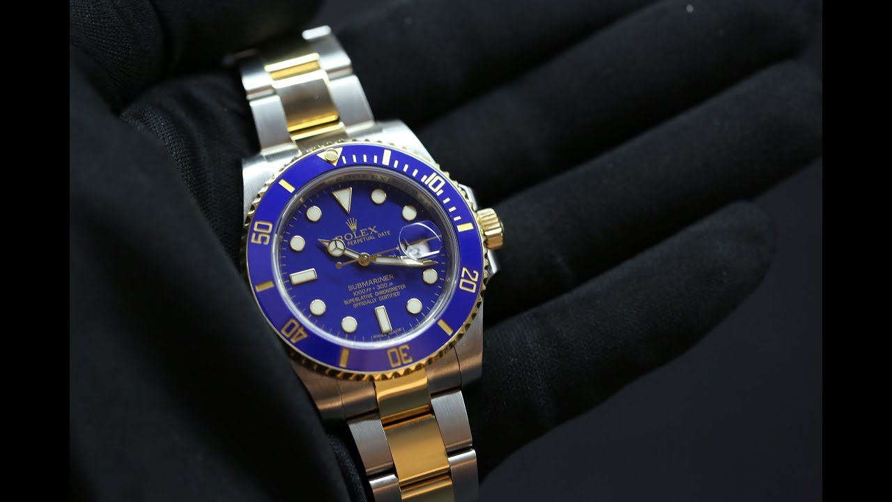 S/N 3427 Rolex Submariner Two Tone 116613LB
