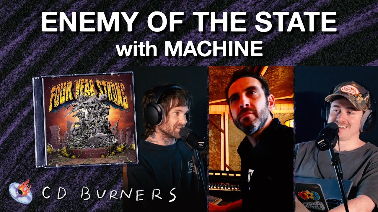 Pop Punk Goes Metal | Four Year Strong with Machine | CD Burners Episode 22