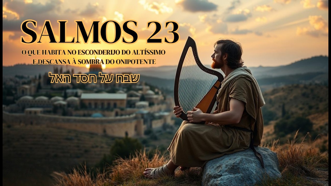 Assim soou o Salmo 23 em Jerusalém | Quando o Rei Davi entrou 👑 Música Hebraica Antiga