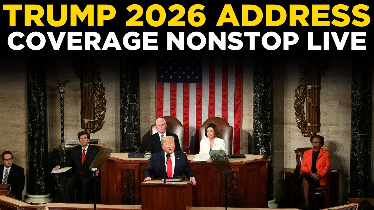 TRUMP SOTU ADDRESS LIVE | President Trump Delivers State of the Union to Joint Session of Congress