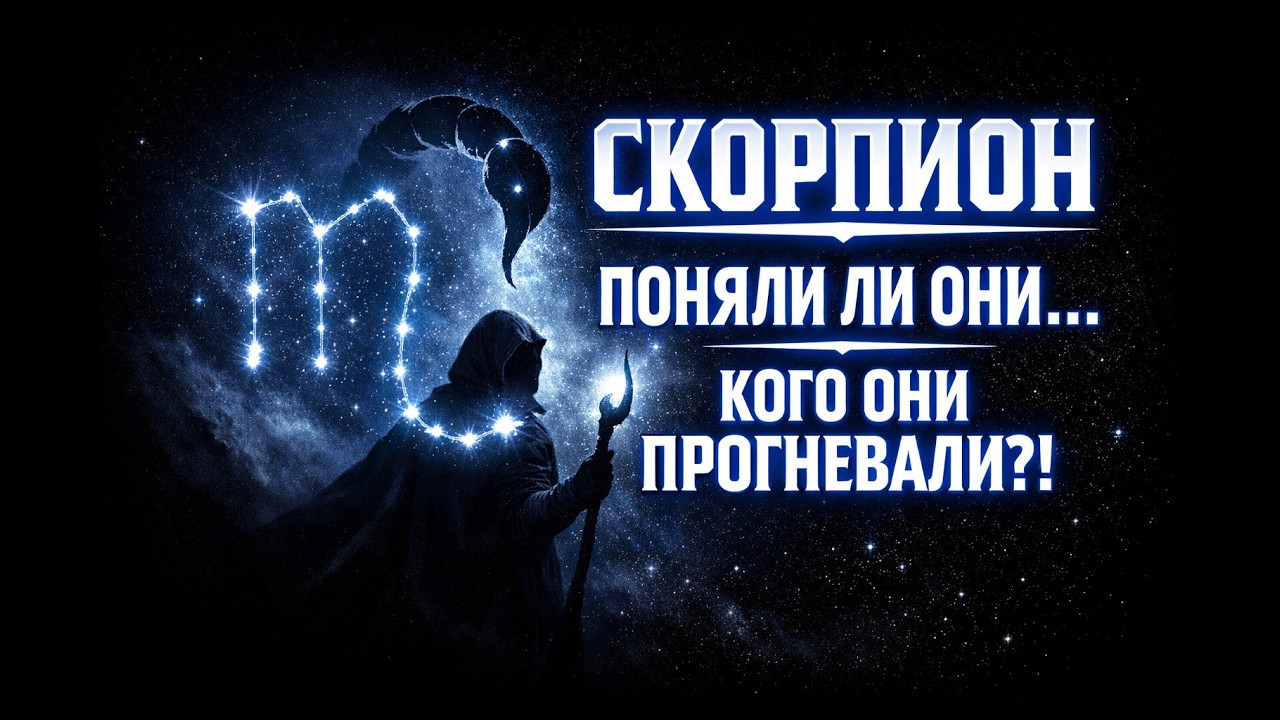 СКОРПИОН: ТЫ УВЕРЕН, ЧТО ОНИ ПОНИМАЮТ, КОГО ПОТЕРЯЛИ?
