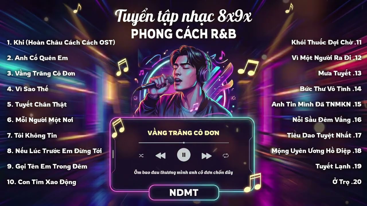 Nhạc 9x nghe thư giản và làm việc hiệu quả