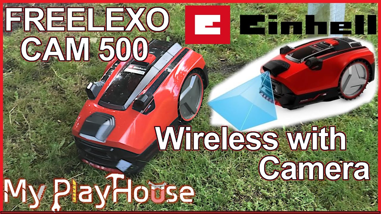 Einhell Freelexo CAM 500 - Robot Lawn Mower that Sees - 1396