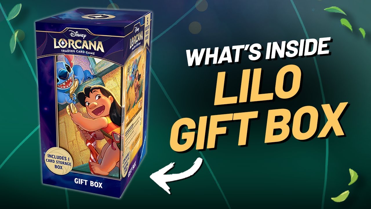 LILO GIFT BOX UNBOXING | Disney Lorcana Archazia's Island Gift Set Opening!