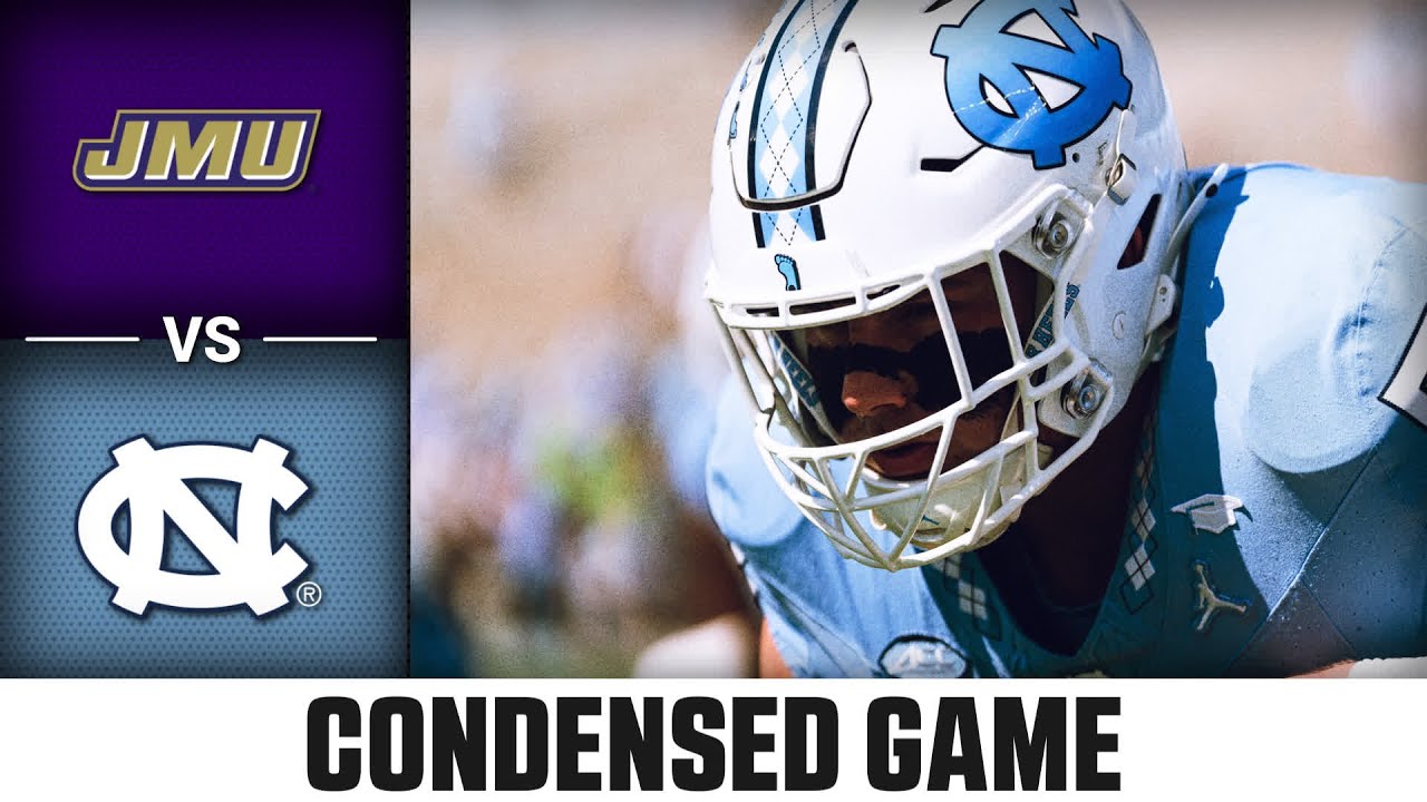 James Madison vs. North Carolina Condensed Game | 2024 ACC Football