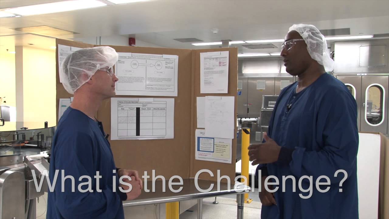 Improvement Kata - Coaching Cycle Demonstration at Merck Manufacturing