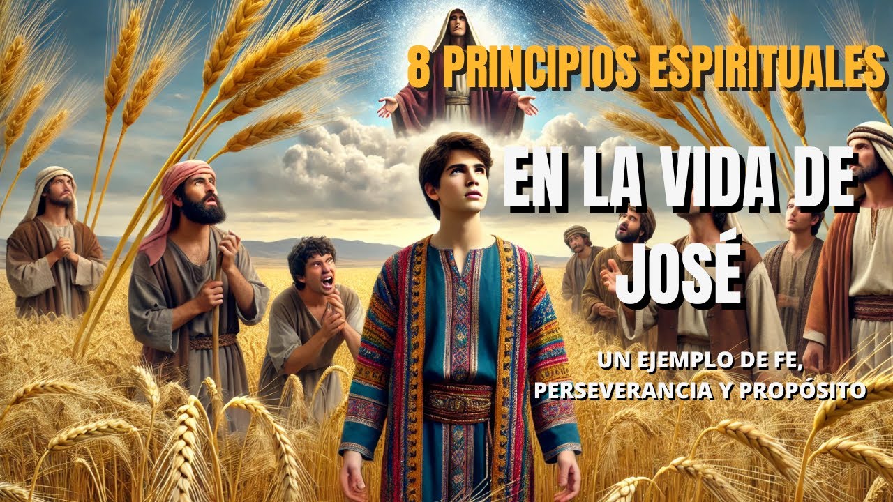LA VIDA DE JOSÉ: 8 principios de FE, PERSEVERANCIA y PROPÓSITO.
