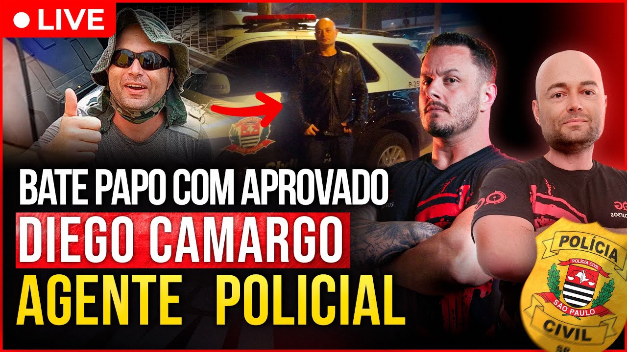 BATE PAPO COM O AGENTE POLICIAL DIEGO CAMARGO