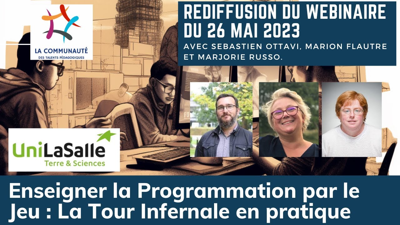 #43 - Enseigner la Programmation par le Jeu : La Tour Infernale en pratique