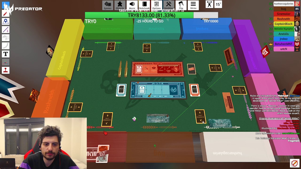 Hype || Aynisinemalar Secret Hitler Oynuyor! #1 w/Wtcn, Jrokez [ 01.04.2020 ]