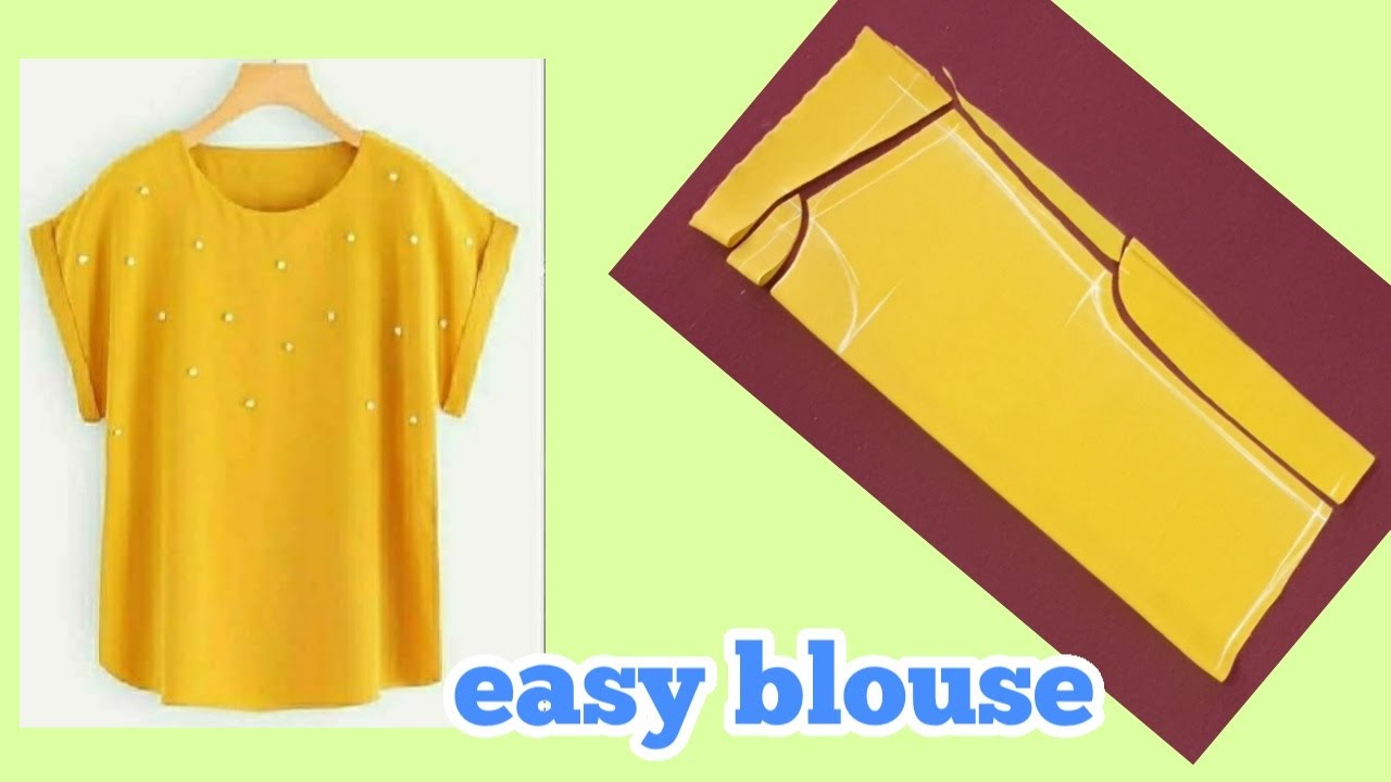 💥May Áo đẹp rất dễ dàng với 1m vải (không cần vắt sổ) |le fashion