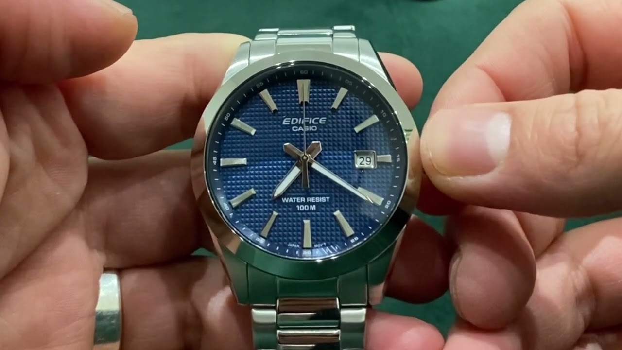 Casio Edifice EFV-160D-2AVEF Review - DON’T SLEEP ON THIS!!