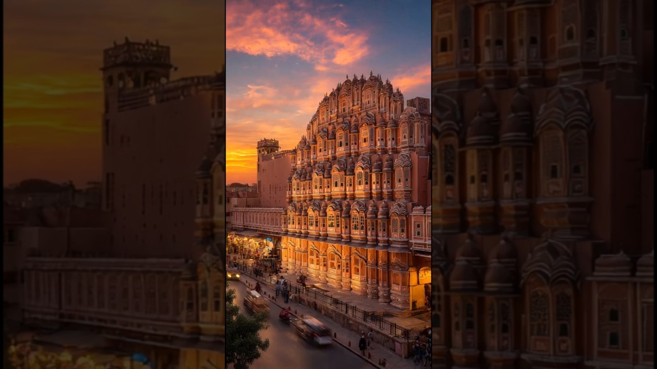 Hawa Mahal Jaipur Inside Story 😮 | Queens Watching Teej Festival #hawamahal #jaipur
