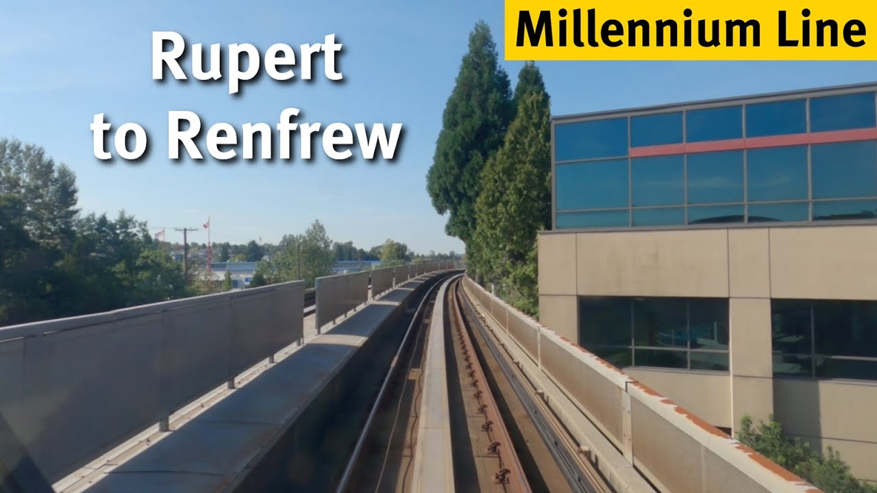 Vancouver SkyTrain - Rupert to Renfrew [Millennium Line] | Station-to-Station Ride