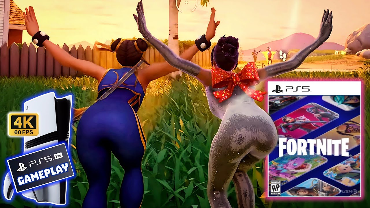 PS5 PRO: Fortnite: Gameplay 4K 