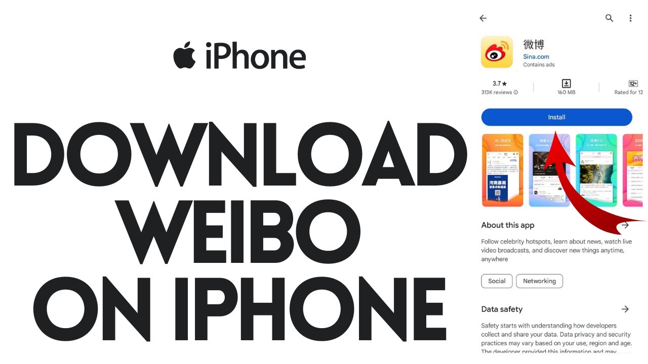 How To Download Weibo App On iPhone | Install Sina Weibo App (Full Tutorial)