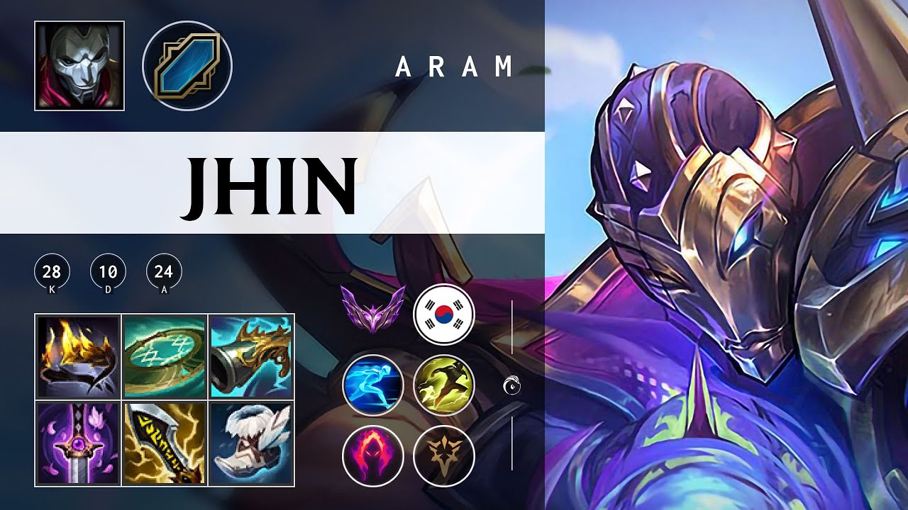 Jhin ARAM - KR Master Patch 26.02