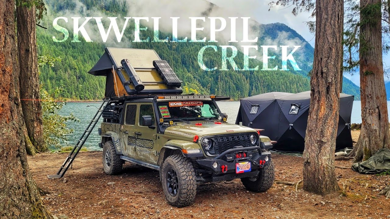 Solo Rainy Overlanding ASMR : Buhay Canada 