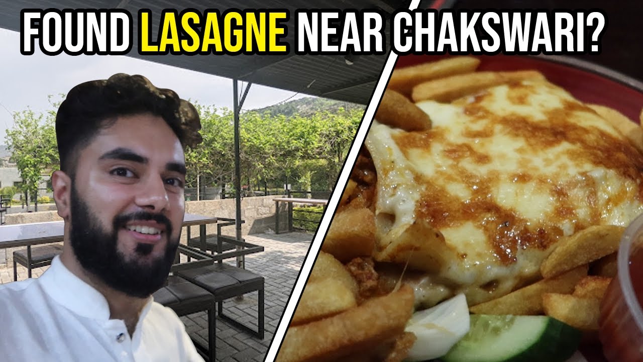 Found LASAGNE & PARMESAN near CHAKSWARI - HASAAN HABIB RESORT - Pakistan Vlogs 2023 #18