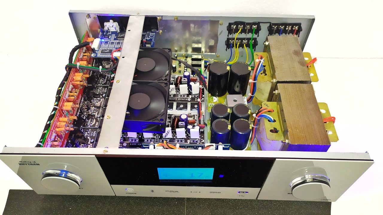 DSP, DTS, DOLBY POWER AMPLIFIER - DUAL TRANSFORMERS