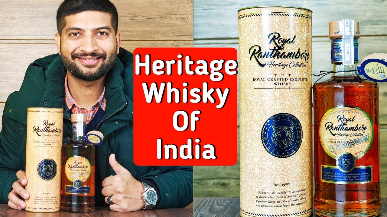 Royal Heritage Whisky Of INDIA 👑 - Royal Ranthambore Whisky Review | The Whiskeypedia