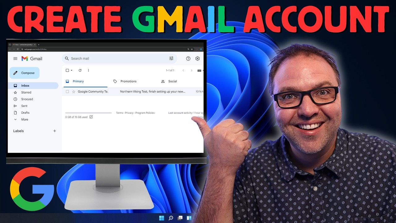 Как создать НОВУЮ учетную запись электронной почты Gmail (пошаговое руководство)