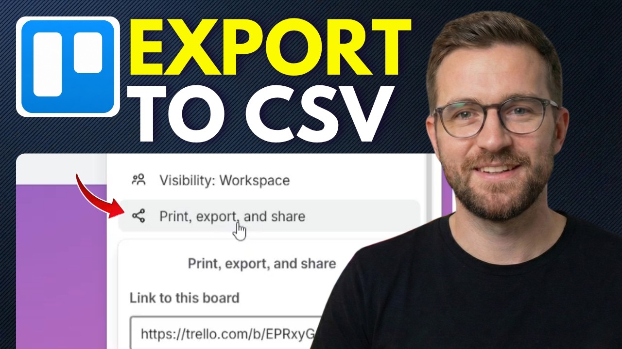 Как экспортировать доску Trello в CSV (пошаговая инструкция, 2026 г.)