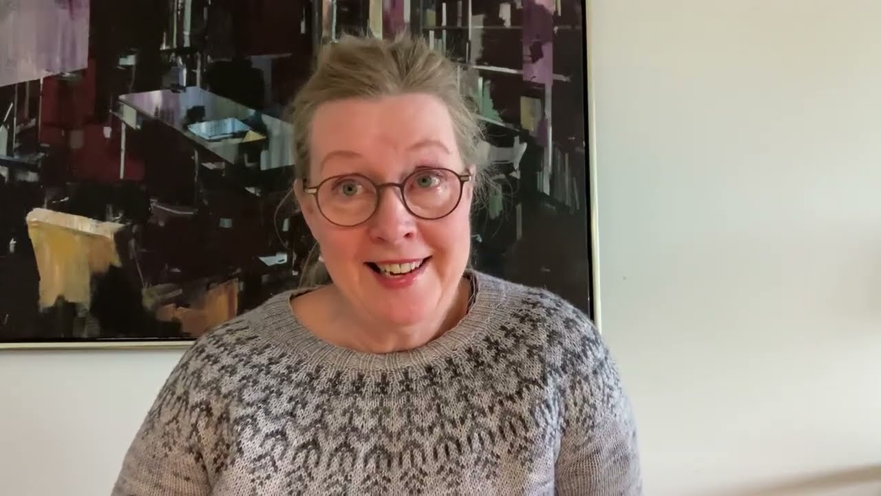 Brøggerstrik strikker 60 bl.a. med opdatering på Stigs sweater
