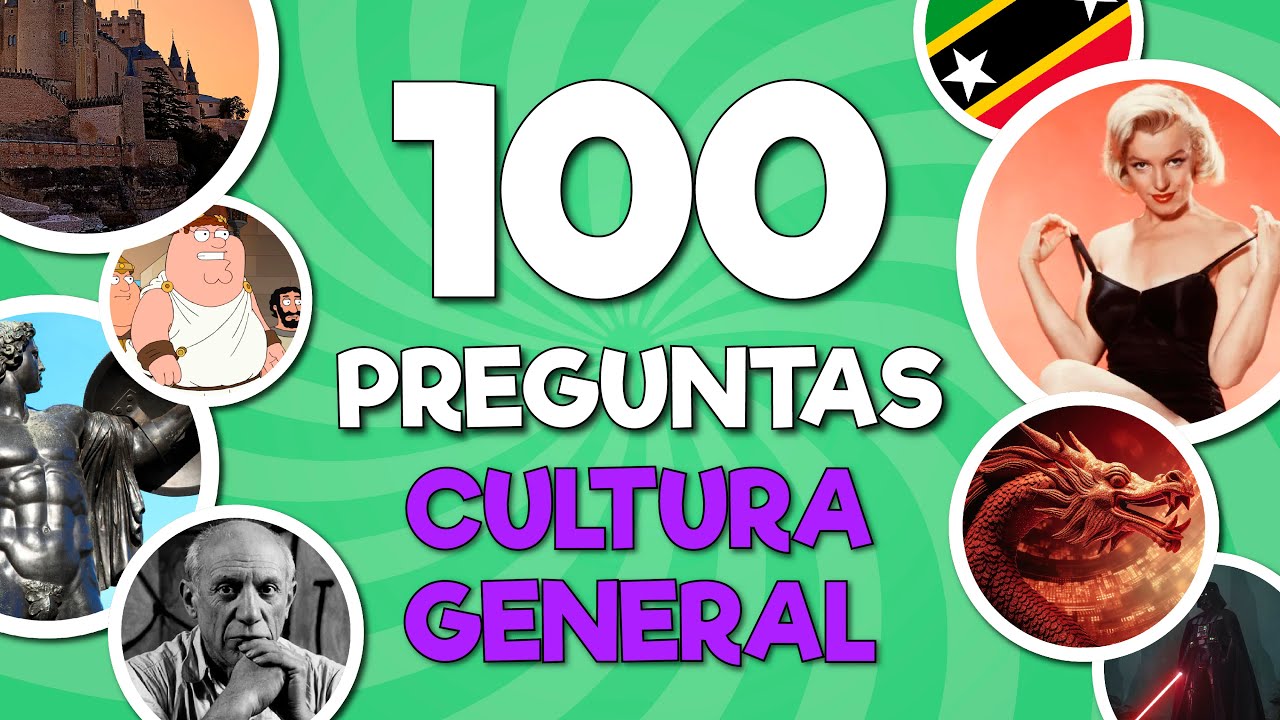 TEST de Cultura General 🧠🧠 100 Preguntas (Nivel difícil)