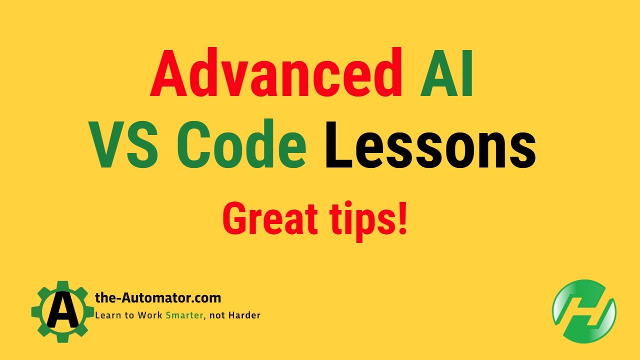 Advanced AI Lessons using VSCode and Agents | AHK Hero Extract