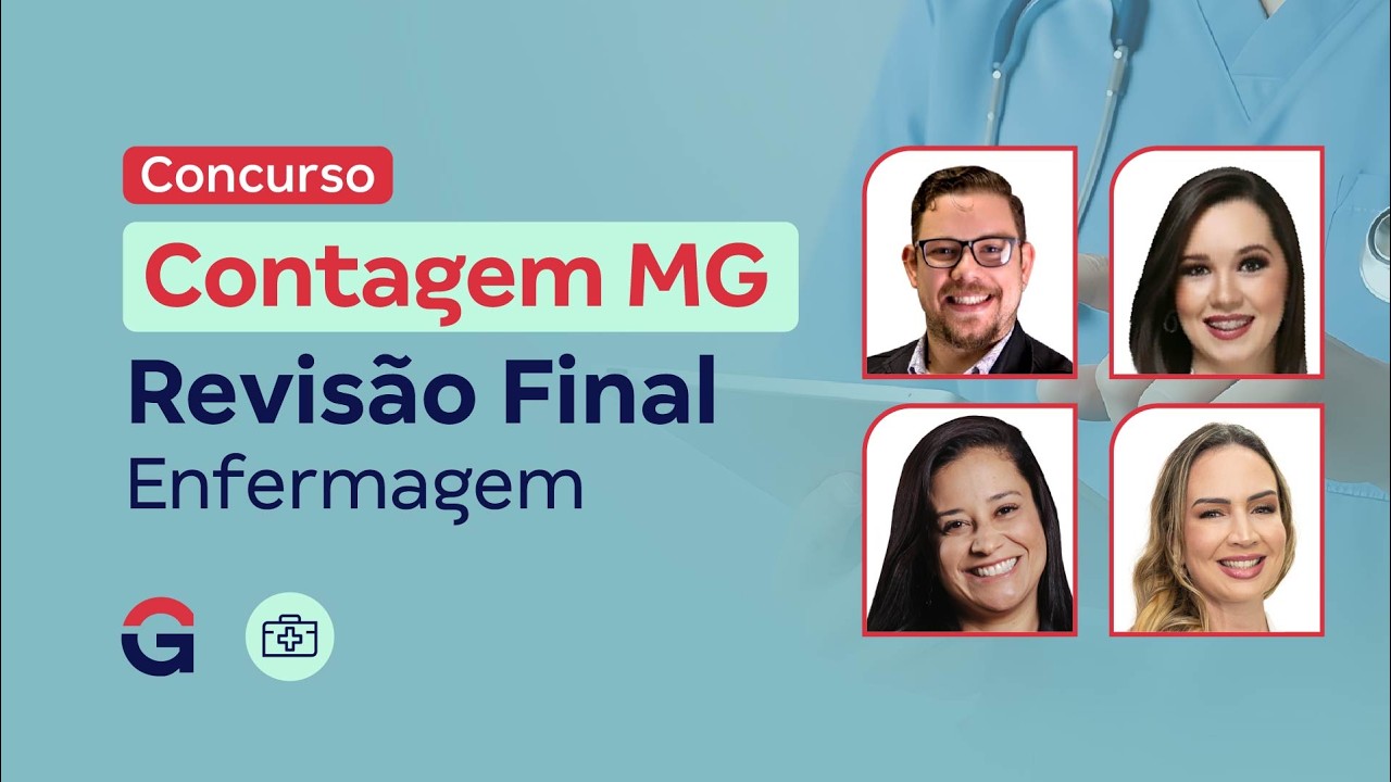 Concurso Contagem MG | Enfermagem: Revisão Final