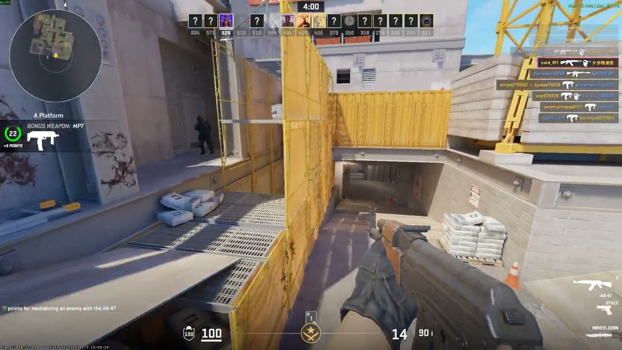 CS2 Deathmatch with Follow Recoil On and Raw Accel #1