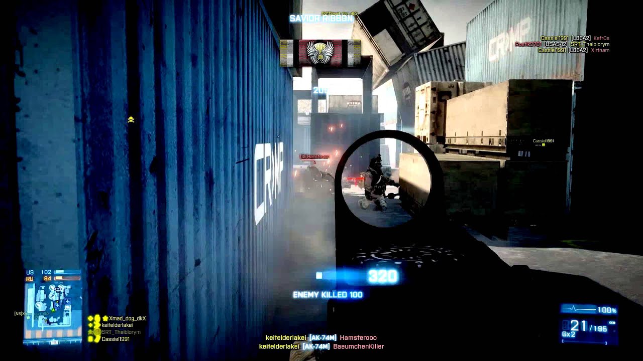Battlefield 3 Noshahr Gameplay - Asus GTX 680 DirectCU II Top