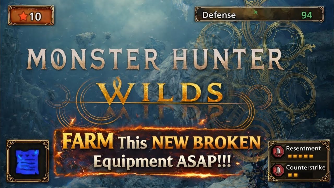 FARM This NEW BROKEN Equipment ASAP (Monster Hunter Wilds)