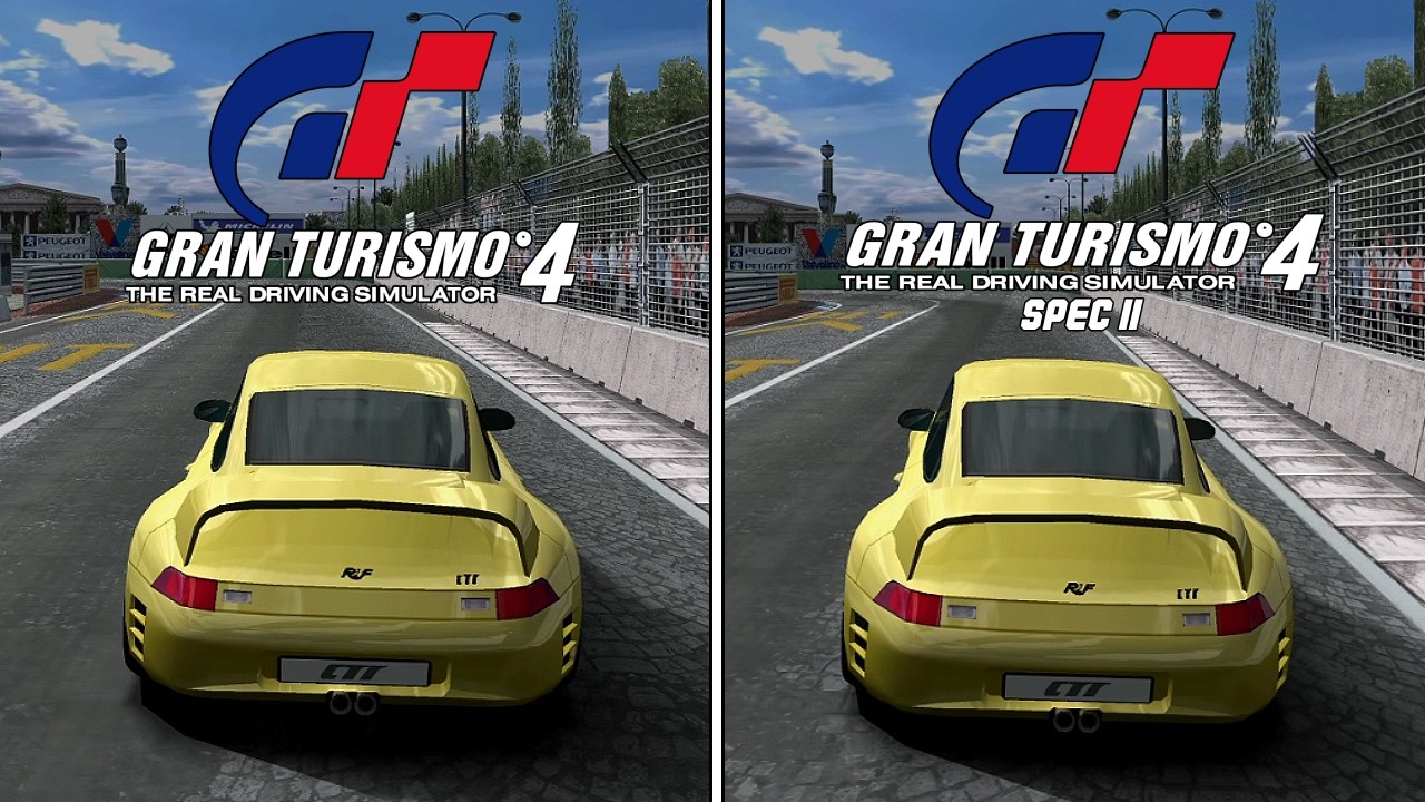 GT4 vs GT4 Spec II | RUF CTR2 | Sound Comparison