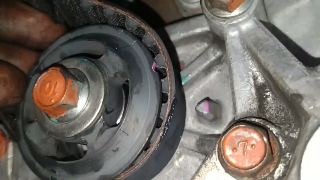 Montero sport g2 4d56 paano mag palit ng balancer belt