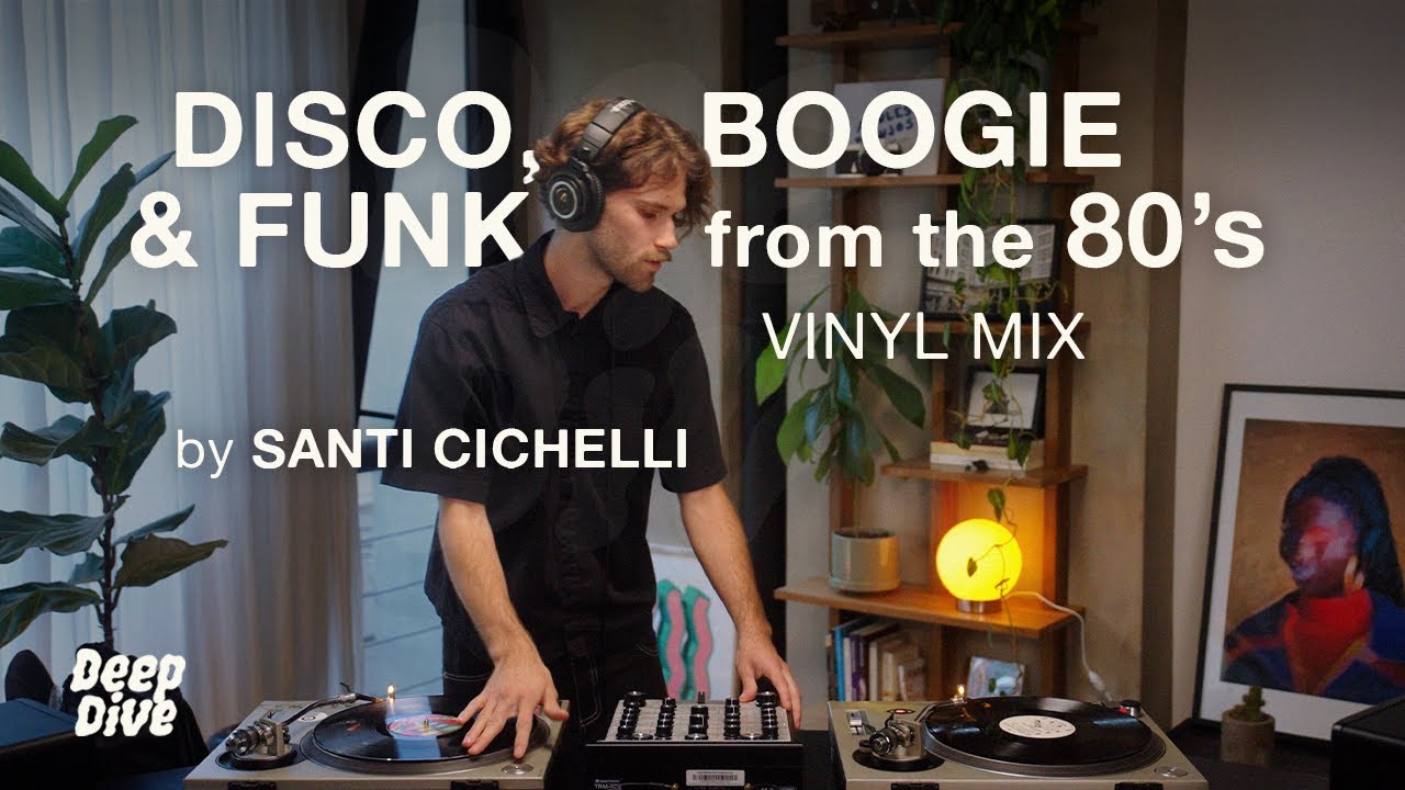 Funky, Disco & Boogie Classics from the 80's | Vinyl DJ Mix by Santi Cichelli