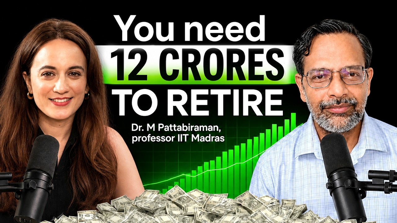 Why You Need ₹12 Crores to Retire in India | Dr. Pattabiraman On Sonia Shenoy Podcast