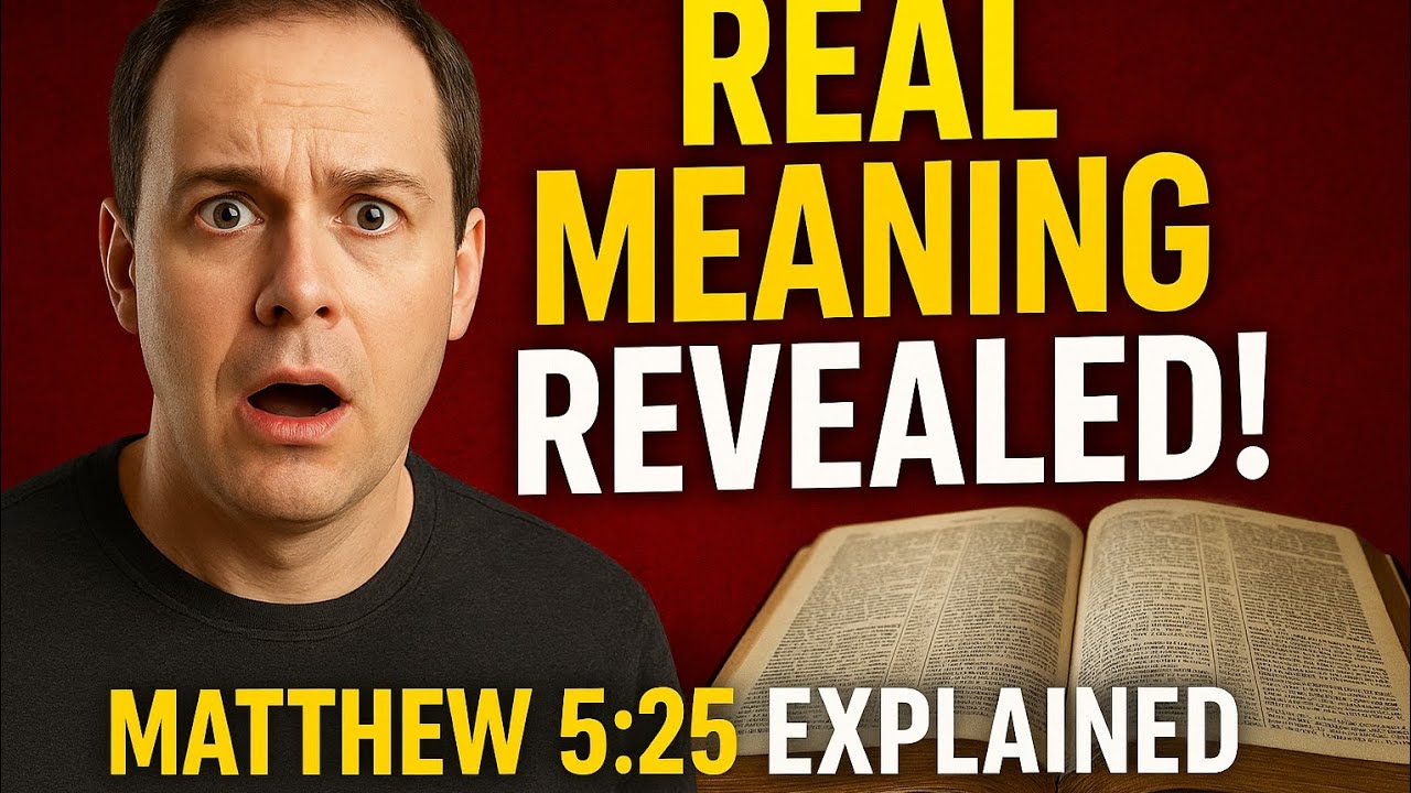DOES THIS VERSE  SUPPORT BRIBERY? Real meaning of Mathew 5 Vs 25 Explained 