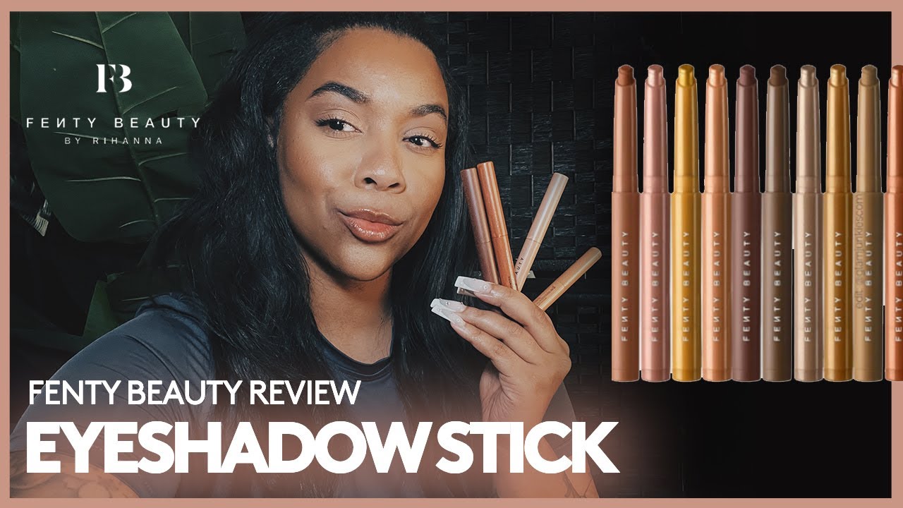 Fenty Beauty Shadowstix Longwear Eyeshadow Stick Review + Try On