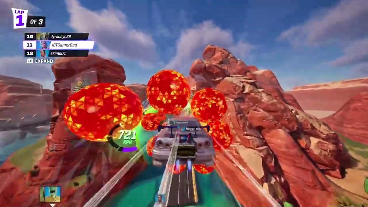 Wow, another crazy day of Rocket Racing!