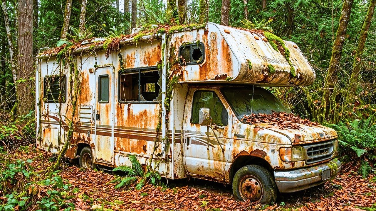 Restoration Abandoned Winnebago Minnie Winnie | Restoration and Rebuild Winnebago Minnie Winnie