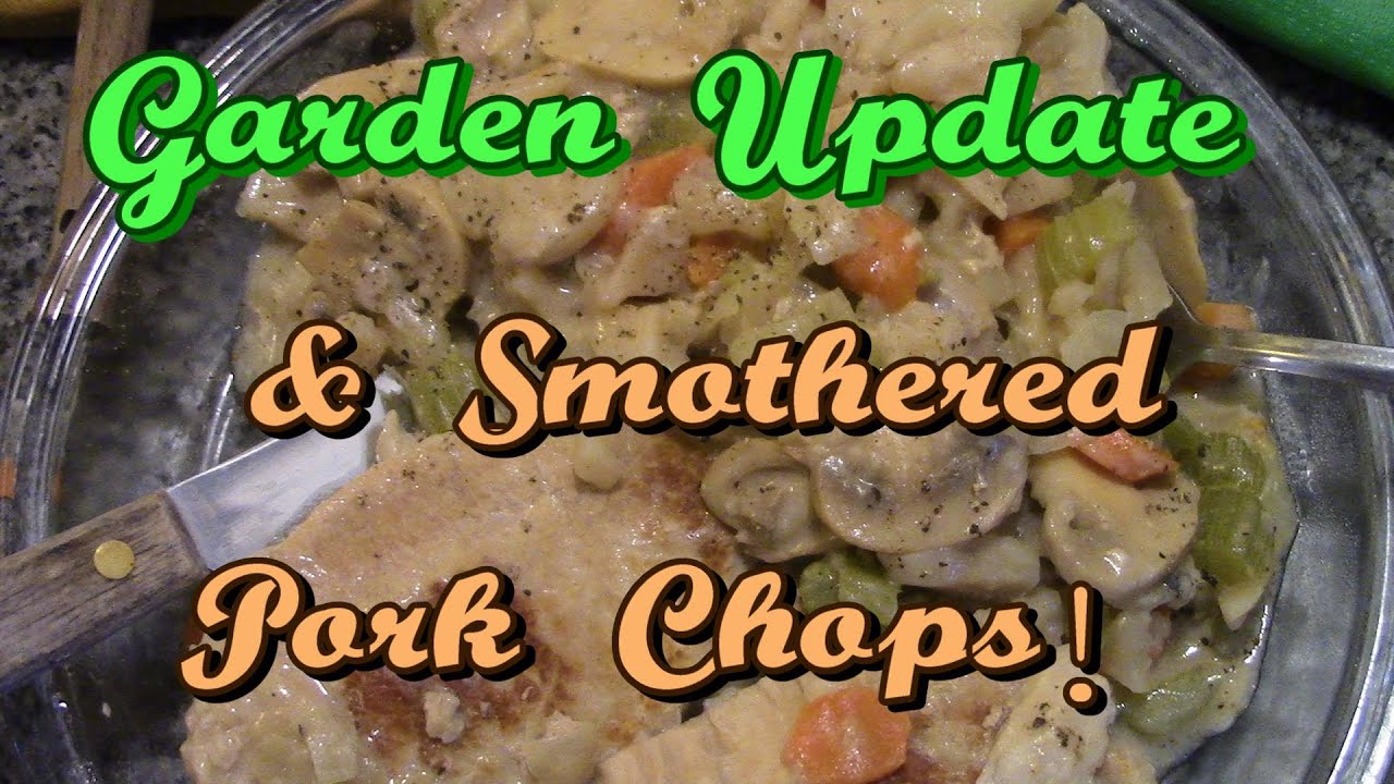 Plant Update & Smothered PorkChops!